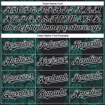 Maillot de baseball personnalisé 3D motif animal authentique, vert et blanc, motif serpent, noir minuit Maillot de baseball personnalisé 3D motif animal authentique, vert et blanc, motif serpent, noir minuit