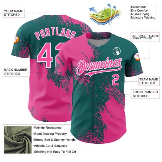 Maillot de baseball abstrait à motif 3D personnalisé, motif abstrait ... Maillot de baseball abstrait à motif 3D personnalisé, motif abstrait ...
