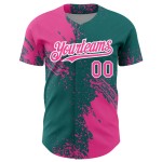 Maillot de baseball abstrait à motif 3D personnalisé, motif abstrait ... Maillot de baseball abstrait à motif 3D personnalisé, motif abstrait ...